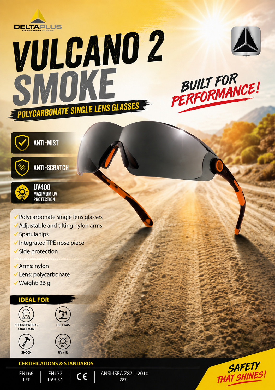 Deltaplus Vulcano2 Smoke Lense - Image 4